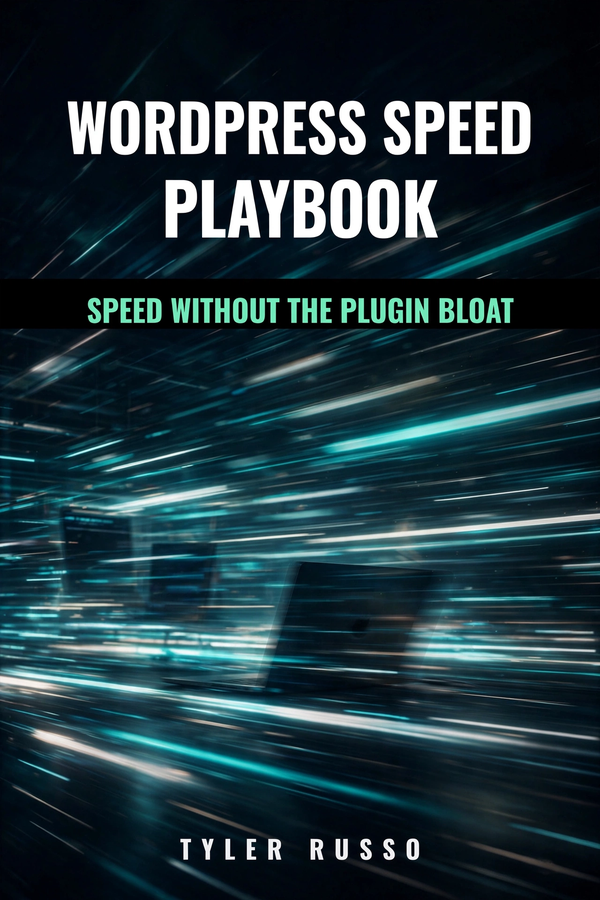 WordPress Speed Playbook cover